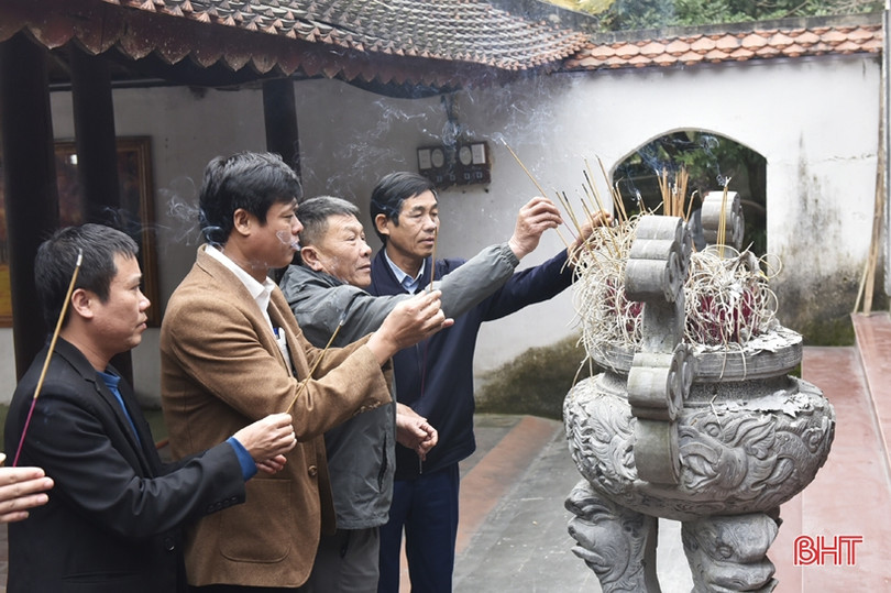 Thành kính lễ báo ân Đô đài Ngự sử Bùi Cầm Hổ ở thị xã Hồng Lĩnh