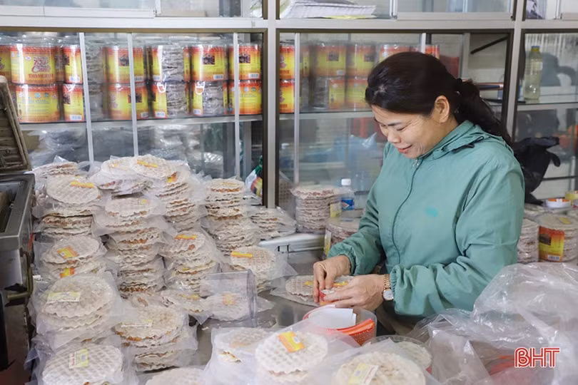 Kẹo cu đơ Hà Tĩnh “lên đường” làm quà biếu sau tết