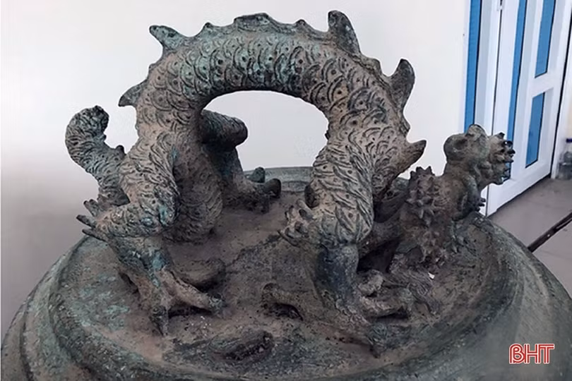 Chuông chùa Rối của Hà Tĩnh được công nhận là bảo vật quốc gia