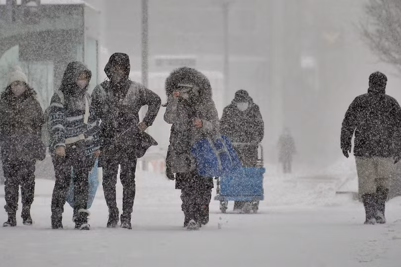 Người Việt chật vật trong giá rét kỷ lục ở Nhật, Hàn