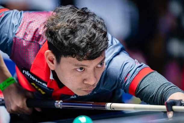 Cơ thủ Việt Nam gây chấn động giải billards thế giới: Thắng siêu nghẹt thở số 1 thế giới - Ảnh 1. Cơ thủ Việt Nam gây chấn động giải billards thế giới: Thắng siêu nghẹt thở số 1 thế giới