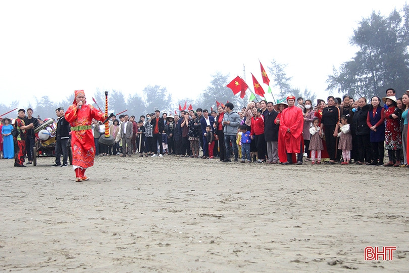 Khôi phục lễ hội cầu ngư làng Cam Lâm ở Nghi Xuân