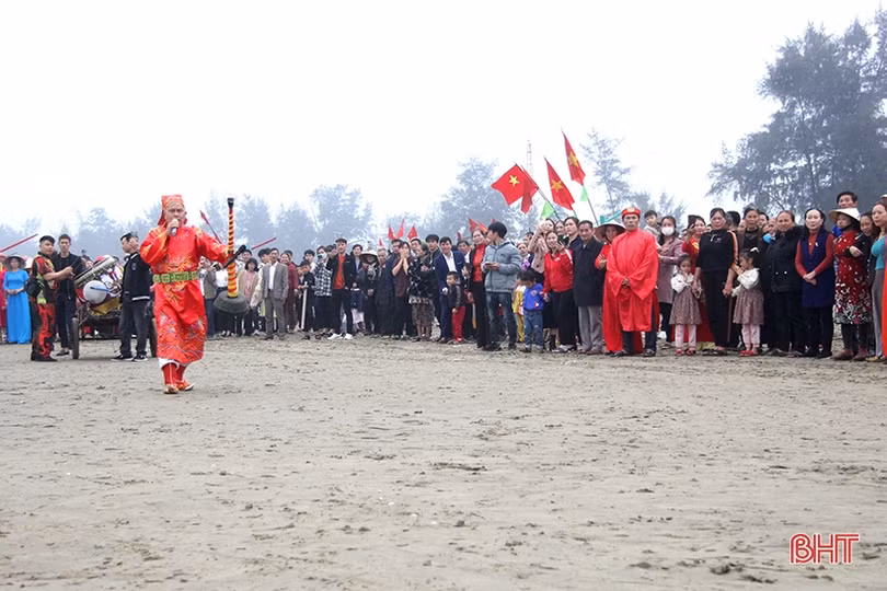 Khôi phục lễ hội cầu ngư làng Cam Lâm ở Nghi Xuân