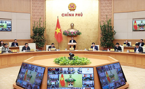 Thủ tướng chủ trì phiên họp Chính phủ thường kỳ với các địa phương ảnh 1 Thủ tướng chủ trì phiên họp Chính phủ thường kỳ với các địa phương