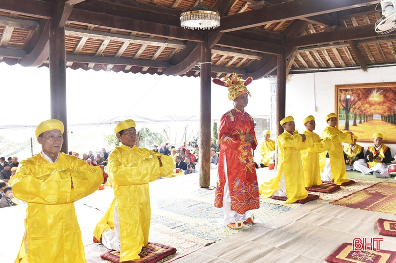 Thành kính lễ báo ân Đô đài Ngự sử Bùi Cầm Hổ ở thị xã Hồng Lĩnh