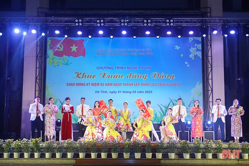 Đặc sắc chương trình nghệ thuật “Khúc Xuân dâng Đảng”