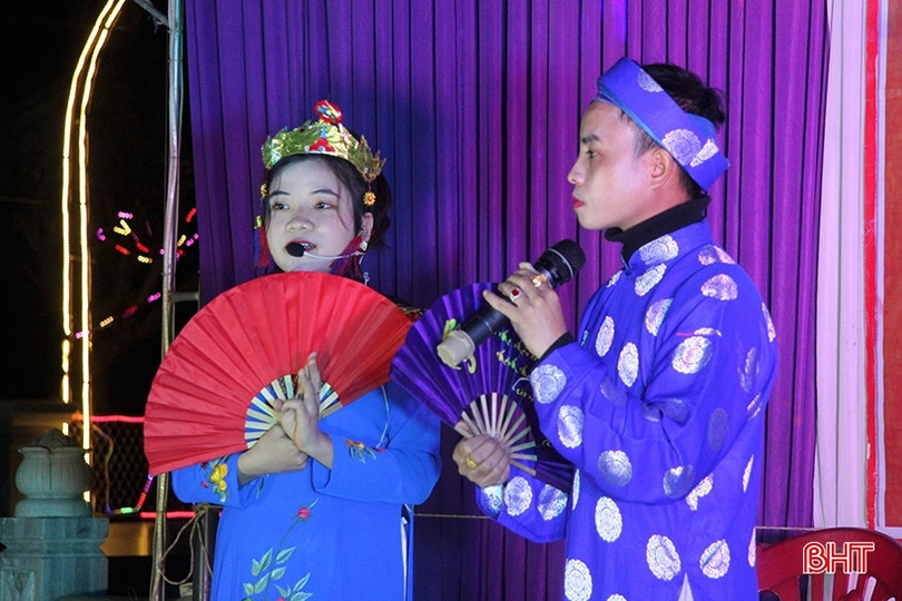 Đặc sắc các tiết mục trò Kiều trên quê hương Đại thi hào Nguyễn Du