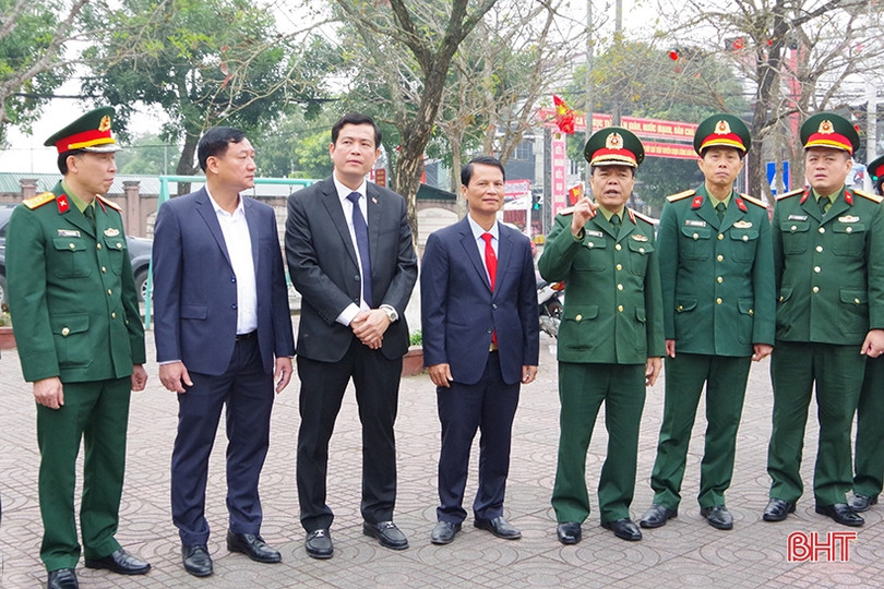 Bộ Tư lệnh Quân khu 4 kiểm tra công tác chuẩn bị giao nhận quân tại Đức Thọ
