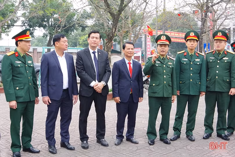 Bộ Tư lệnh Quân khu 4 kiểm tra công tác chuẩn bị giao nhận quân tại Đức Thọ