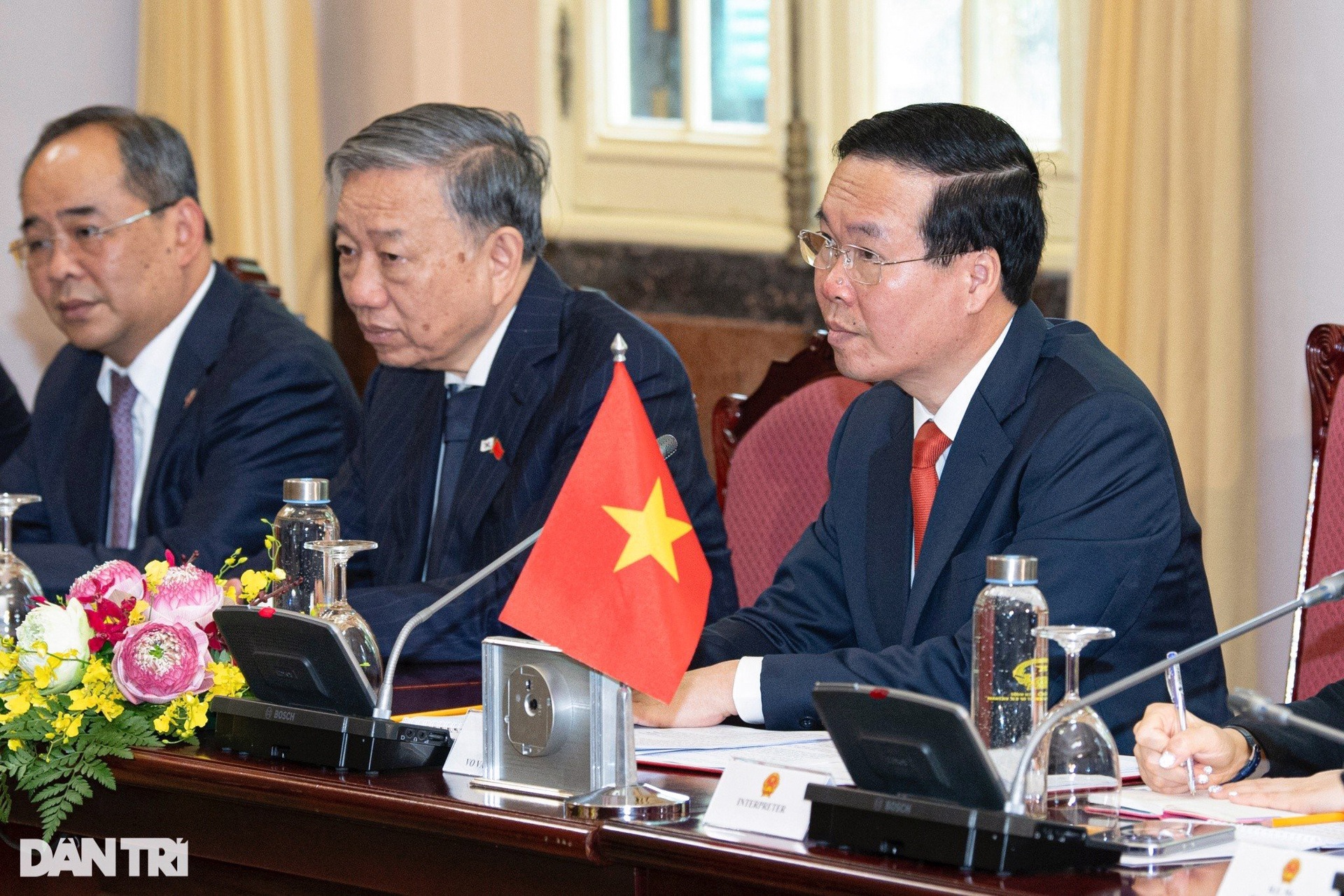 Chủ tịch nước Võ Văn Thưởng chủ trì lễ đón Tổng thống Hàn Quốc