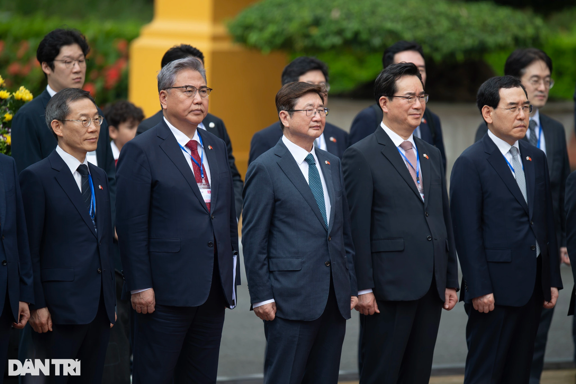 Chủ tịch nước Võ Văn Thưởng chủ trì lễ đón Tổng thống Hàn Quốc