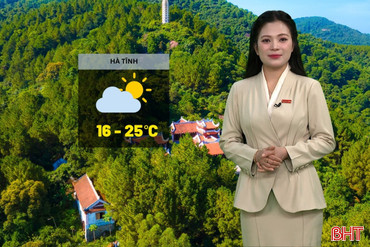 Dự báo thời tiết Hà Tĩnh ngày 20/12: Ngày nắng, nhiệt độ dao động 16 - 25 độ C