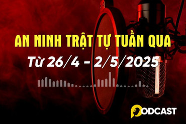 Podcast: Điểm tin an ninh trật tự trong tuần