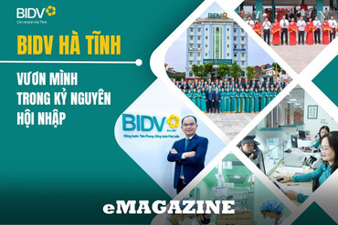 BIDV Hà Tĩnh vươn mình trong kỷ nguyên hội nhập