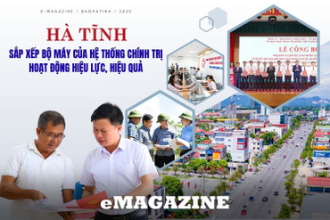 Hà Tĩnh sắp xếp bộ máy của hệ thống chính trị hoạt động hiệu lực, hiệu quả