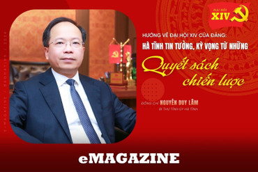 Hướng về Đại hội XIV của Đảng: Hà Tĩnh tin tưởng, kỳ vọng từ những quyết sách chiến lược