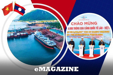 Việt - Lào: Hữu nghị thủy chung, đồng hành vươn ra biển lớn