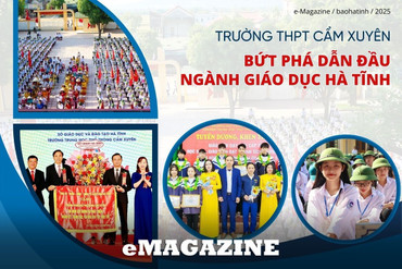 Trường THPT Cẩm Xuyên bứt phá dẫn đầu trong giáo dục Hà Tĩnh