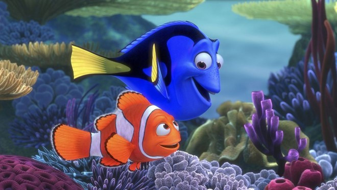 2003 - Finding Nemo (Disney): Suýt chút nữa cuộc phiêu lưu tìm kiếm chú cá hề Nemo đã cán mốc doanh thu 1 tỷ USD. Nhưng thành tích 936,7 triệu USD của Finding Nemo cũng là rất đáng nể, giúp tác phẩm của xưởng Pixar đứng trên The Matrix Reloaded (742 triệu USD) và Pirates of the Caribbean: The Curse of the Black Pearl (654 triệu USD). nhung phim bom tan he an khach nhat the ky xxi