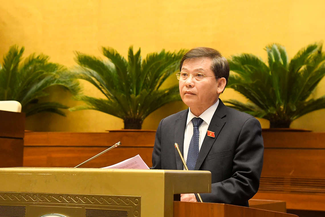 Quốc hội nghe báo cáo kết quả công tác tư pháp năm 2021