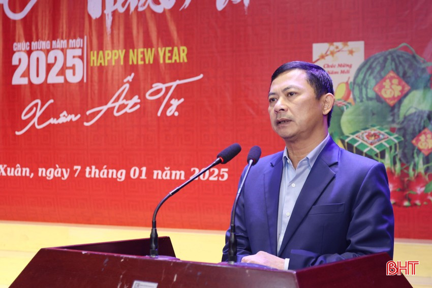 Phó Chủ tịch UBND tỉnh Lê Ngọc Châu phát biểu tại chương trình. bqbht_br_777.jpg