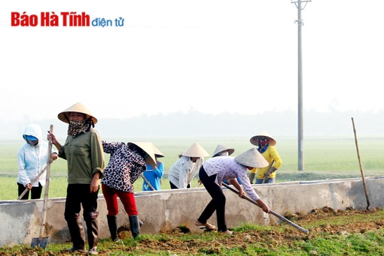 Khi phụ nữ xây dựng nông thôn mới ảnh 1 Khi phụ nữ xây dựng nông thôn mới ảnh 1