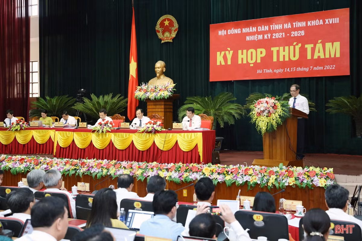 Kỳ họp thứ 8, HĐND tỉnh: Xem xét các chính sách có tác động lớn đến sự phát triển của Hà Tĩnh