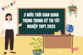 [Motion Graphics] 3 mốc thời gian quan trọng trong Kỳ thi tốt nghiệp THPT