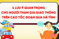 [Motion Graphics] 4 lưu ý quan trọng cho người tham gia giao thông trên cao tốc