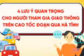 [Motion Graphics] 4 lưu ý quan trọng cho người tham gia giao thông trên cao tốc