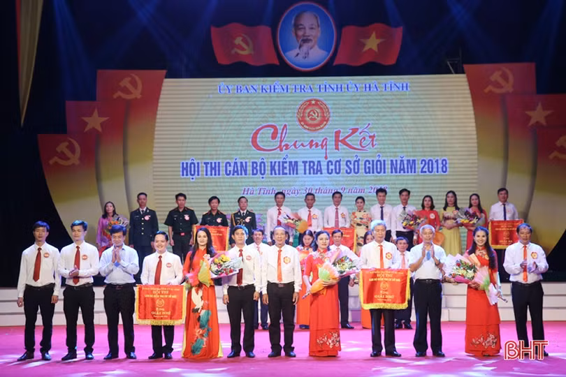 Chung kết Hội thi Cán bộ kiểm tra cơ sở giỏi tỉnh Hà Tĩnh