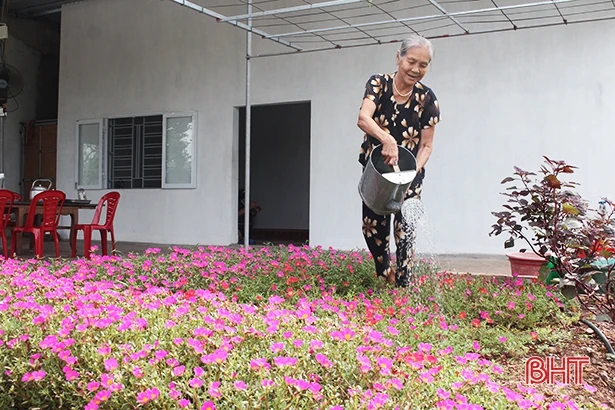 Xã quyết tâm, dân đồng lòng “nâng chất” nông thôn mới