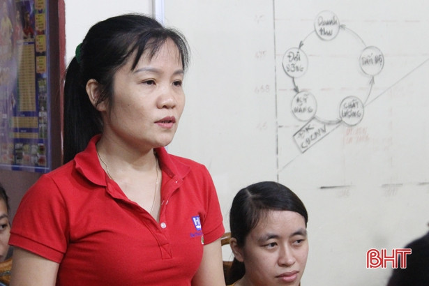 Tham vấn lao động nữ Hà Tĩnh về Bộ luật Lao động sửa đổi