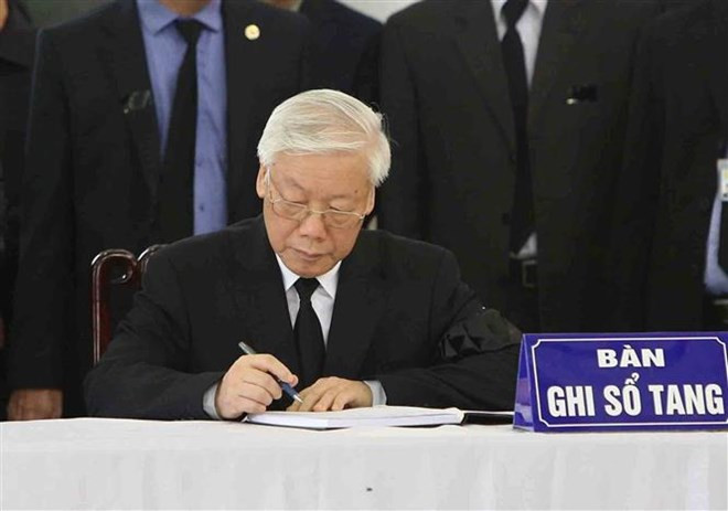 Cử hành trọng thể lễ Quốc tang Chủ tịch nước Trần Đại Quang