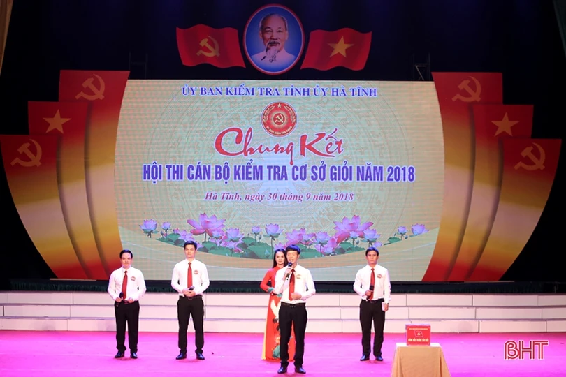 Chung kết Hội thi Cán bộ kiểm tra cơ sở giỏi tỉnh Hà Tĩnh