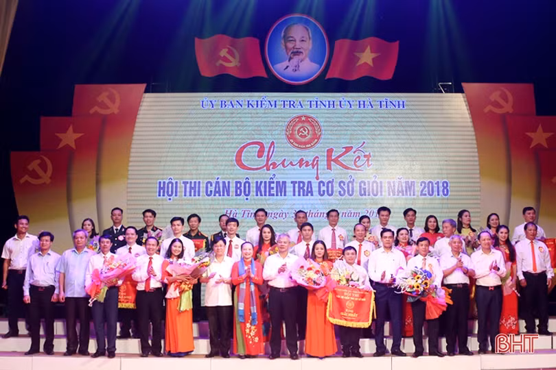 Chung kết Hội thi Cán bộ kiểm tra cơ sở giỏi tỉnh Hà Tĩnh