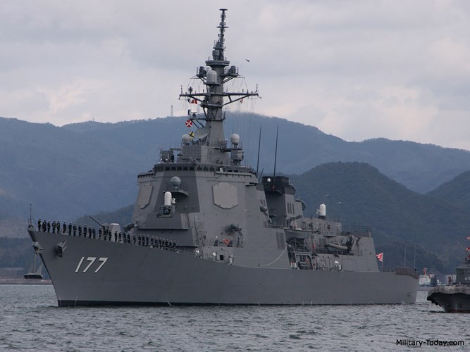 Khám phá sức mạnh tàu khu trục đẳng cấp nhất châu Á của Nhật Bản