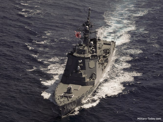 Khám phá sức mạnh tàu khu trục đẳng cấp nhất châu Á của Nhật Bản