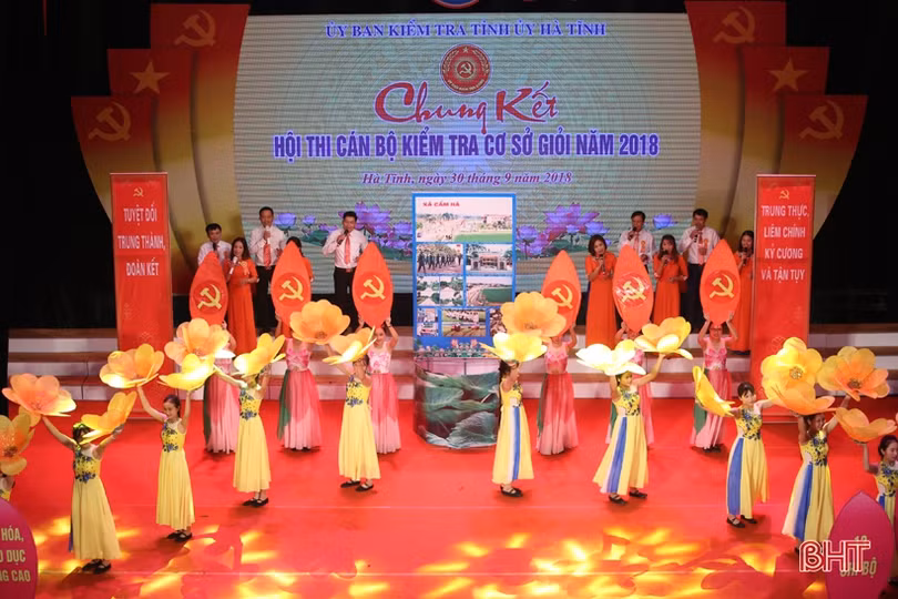 Chung kết Hội thi Cán bộ kiểm tra cơ sở giỏi tỉnh Hà Tĩnh