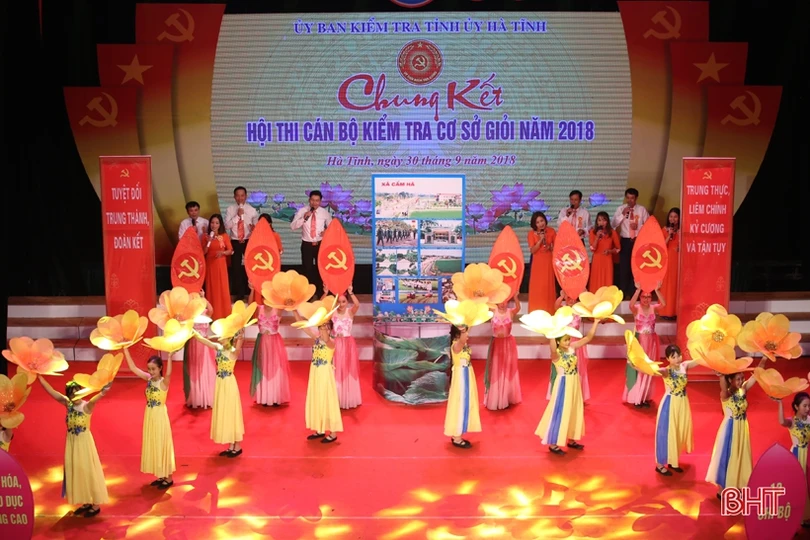 Chung kết Hội thi Cán bộ kiểm tra cơ sở giỏi tỉnh Hà Tĩnh