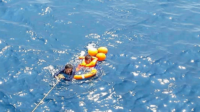 Malaysia cứu ngư dân Việt Nam trôi dạt 2 ngày trên biển