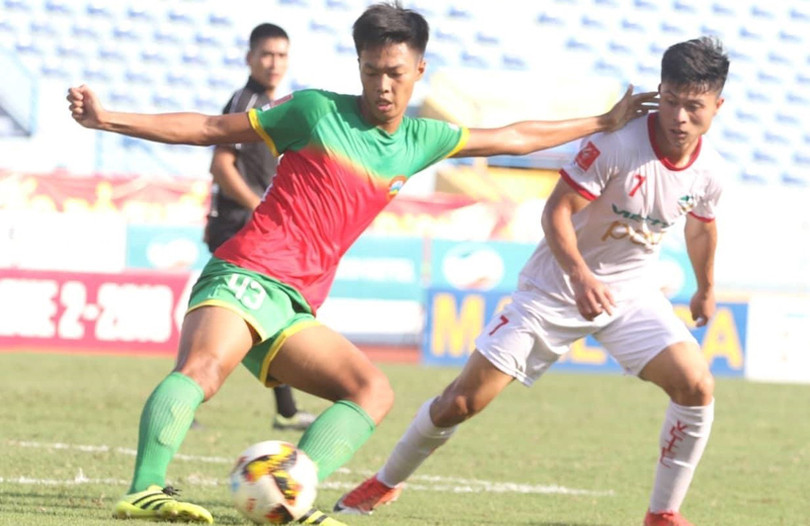 Bùi Tiến Dũng ghi bàn, Viettel thăng hạng V-League 2019