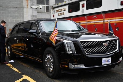 Xe “Quái thú” của Trump lần đầu xuất hiện với thiết kế mới