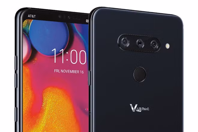 Chưa ra mắt, LG đã sớm khoe mẫu V40 với 3 camera