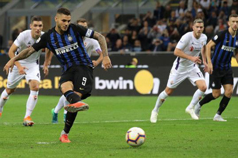 Vòng 6 Serie A 2018/19: Icardi lập công, Inter lọt vào top 5
