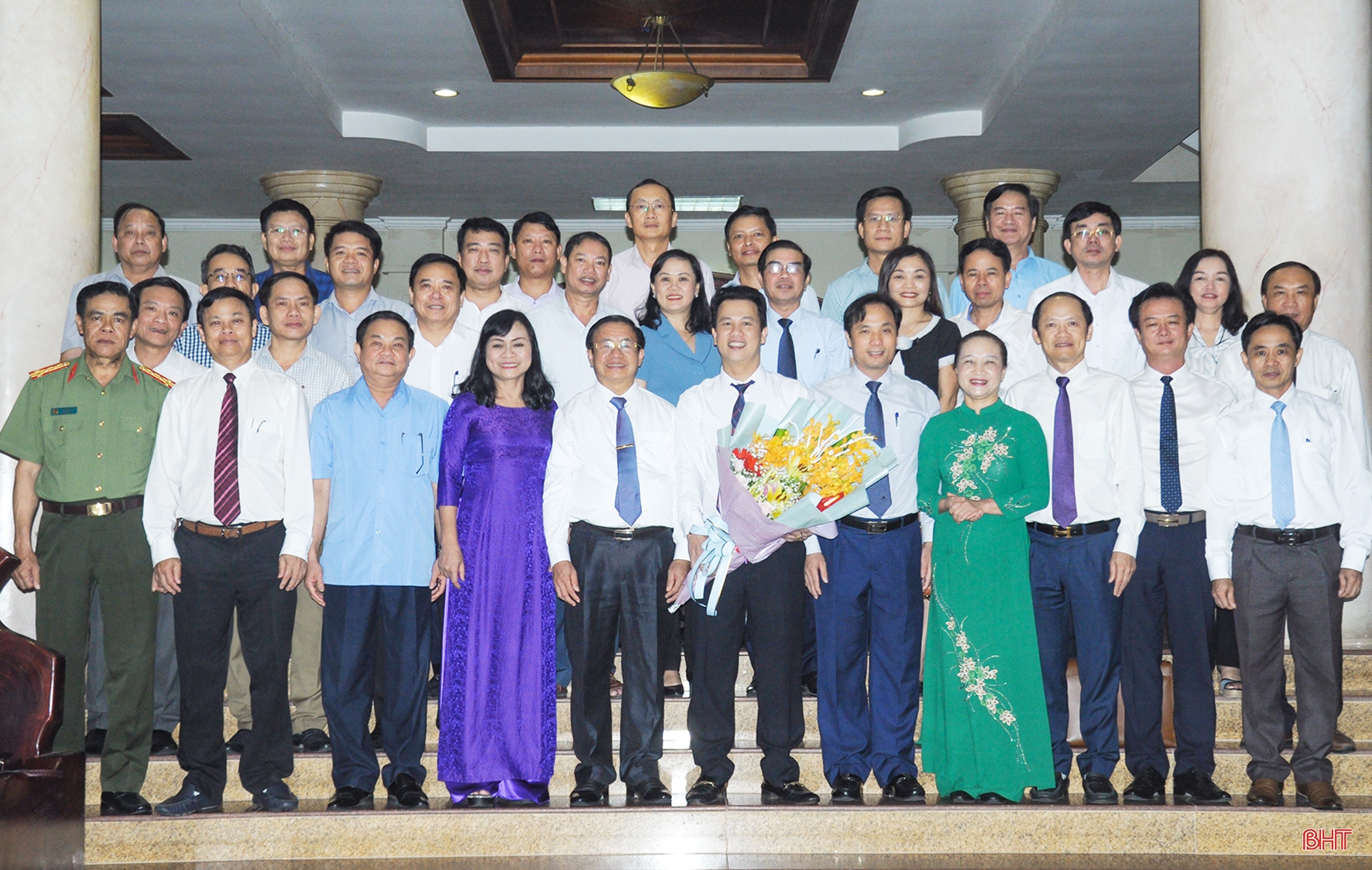 Lãnh đạo Hà Tĩnh chúc mừng đồng chí Đặng Quốc Khánh nhận nhiệm vụ mới tại Hà Giang