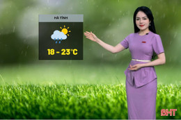 Dự báo thời tiết Hà Tĩnh ngày 4/3: Mưa nhỏ rải rác, trời lạnh