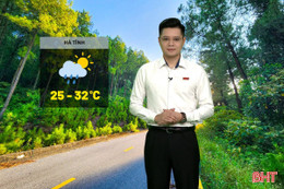 Dự báo thời tiết Hà Tĩnh ngày 22/9: Ngày nắng, chiều có mưa rào và dông vài nơi