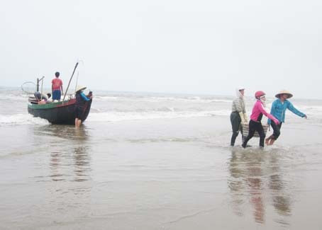 Đời sống nhiều ngư dân xã Xuân Viên (Nghi Xuân) được cải thiện nhờ khai thác