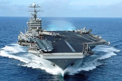 Tàu sân bay USS George Washington. Ảnh: US Navy.